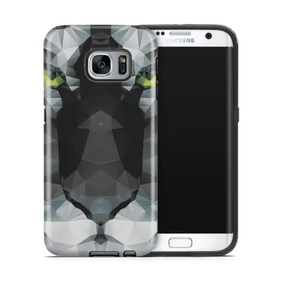 Tough mobilskal till Samsung Galaxy S7 Edge - Tiger - Svart