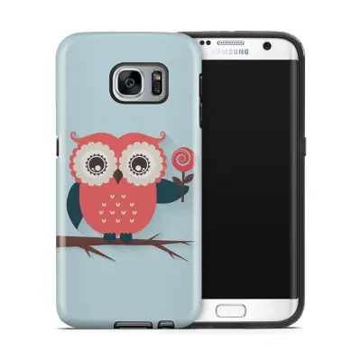 Tough mobilskal till Samsung Galaxy S7 Edge - Uggla - Lollipop