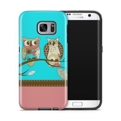 Tough mobilskal till Samsung Galaxy S7 Edge - Ugglor i träd
