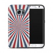 Tough mobilskal till Samsung Galaxy S7 Edge - USA Stripes