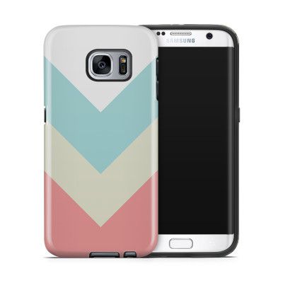 Tough mobilskal till Samsung Galaxy S7 Edge - Vinklar - Bubbelgum