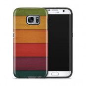Tough mobilskal till Samsung Galaxy S7 Edge - Wood Colors