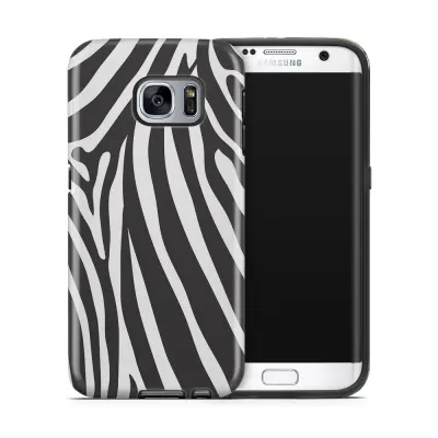 Tough mobilskal till Samsung Galaxy S7 Edge - Zebra