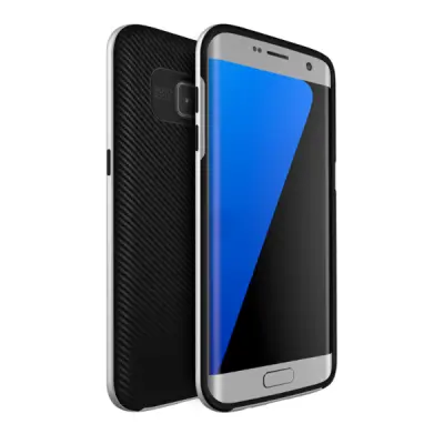 U.Case Dual Layer Skal till Samsung Galaxy S7 Edge - Silver