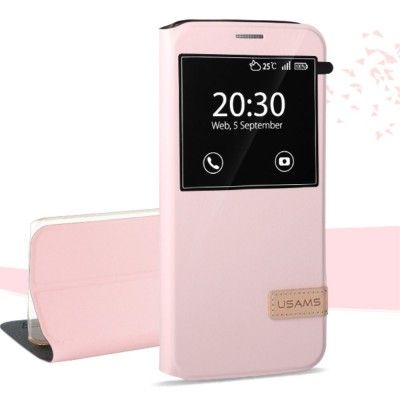 Usams Muge Mobilfodral till Samsung Galaxy S7 Edge - Rosa