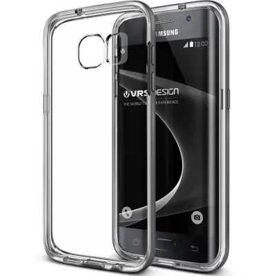 Verus Crystal Bumper Skal till Samsung Galaxy S7 Edge - Svart