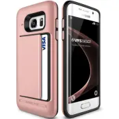 Verus Damda Clip Skal till Samsung Galaxy S7 Edge - Rose Gold