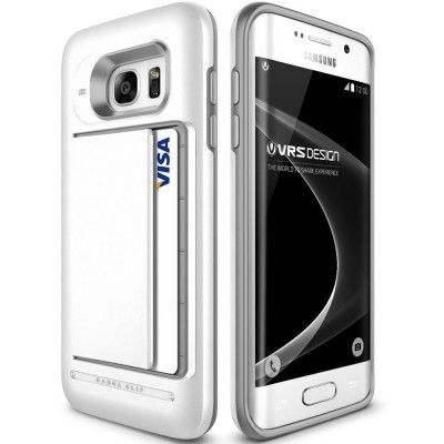 Verus Damda Clip Skal till Samsung Galaxy S7 Edge - Vit
