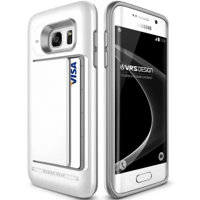 Verus Damda Clip Skal till Samsung Galaxy S7 Edge - Vit