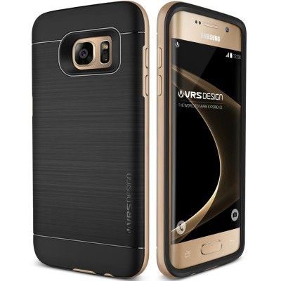 Verus High Pro Shield Skal till Samsung Galaxy S7 Edge - Gold
