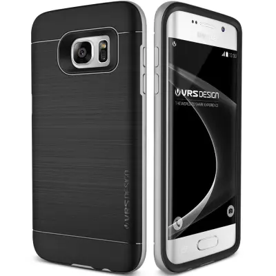 Verus High Pro Shield Skal till Samsung Galaxy S7 Edge - Silver