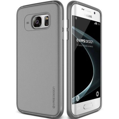 Verus Single Fit Skal till Samsung Galaxy S7 Edge - Grå