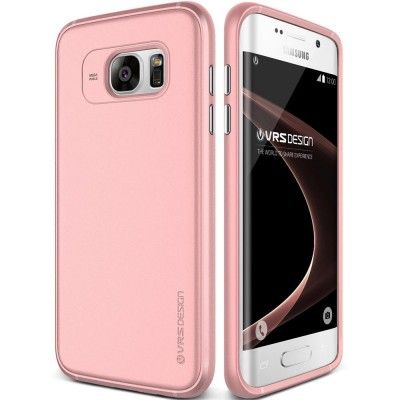 Verus Single Fit Skal till Samsung Galaxy S7 Edge - Rosa