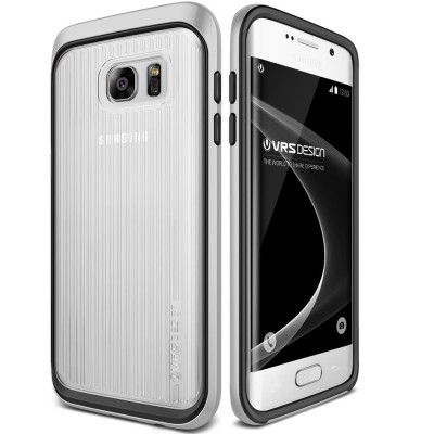 Verus Triple Mixx Skal till Samsung Galaxy S7 Edge - Silver