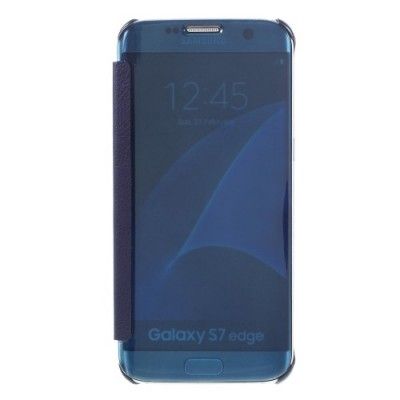 View Cover till Samsung Galaxy S7 Edge - Mörkblå