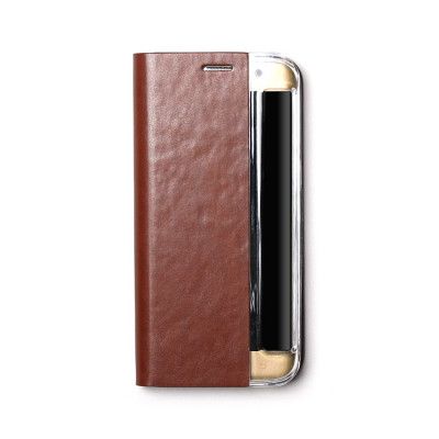 Zenus Basic Diary Fodral till Samsung Galaxy S7 Edge - Brun