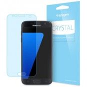 3 X Spigen Crystal Clear Skärmskydd till Samsung Galaxy S7