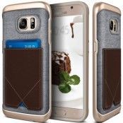 Caseology Messenger Äkta Läder Series Skal till Samsung Galaxy S7 - Brun
