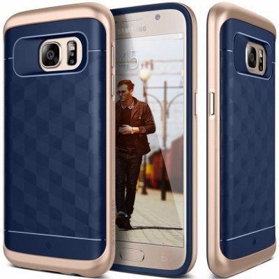 Caseology Parallax Series BaksideSkal till Samsung Galaxy S7 - Blå