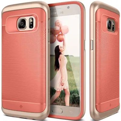 Caseology Wavelength Series Skal till Samsung Galaxy S7 - Rosa