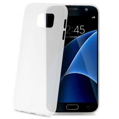 Celly Frost 0,3mm TPU Skal till Samsung Galaxy S7 - Vit