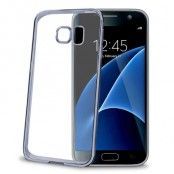 Celly Laser Cover till Samsung Galaxy S7 - Dark Silver