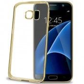 Celly Laser Cover till Samsung Galaxy S7 - Guld