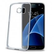 Celly Laser Cover till Samsung Galaxy S7 - Silver