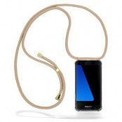 CoveredGear Necklace Case Samsung Galaxy S7 - Beige Cord