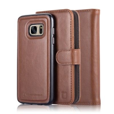 CoveredGear Signature Plånboksfodral till Samsung Galaxy S7 - Brun