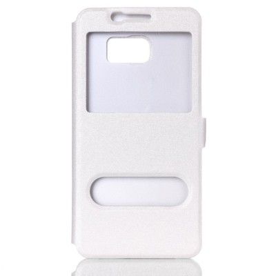 Dual View Mobilfodral till Samsung Galaxy S7 - Vit