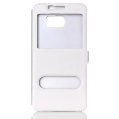 Dual View Mobilfodral till Samsung Galaxy S7 - Vit