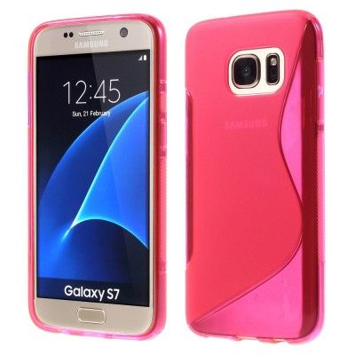 Flexicase Skal till Samsung Galaxy S7 - Magenta
