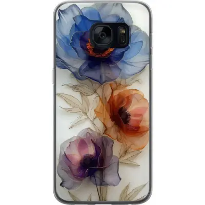 Mobilskal till Samsung Galaxy S7 med Silkesblommor