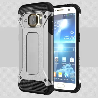 Hybrid Armour Mobilskal till Samsung Galaxy S7 - Silver