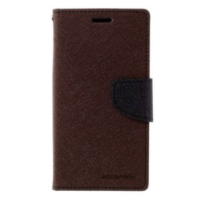Mercury Fancy Plånboksfodral till Samsung Galaxy S7 - Brun