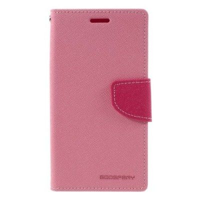 Mercury Fancy Plånboksfodral till Samsung Galaxy S7 - Rosa