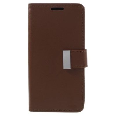 Mercury Rich Diary Plånboksfodral till Samsung Galaxy S7 - Brun