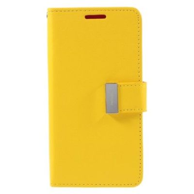 Mercury Rich Diary Plånboksfodral till Samsung Galaxy S7 - Gul