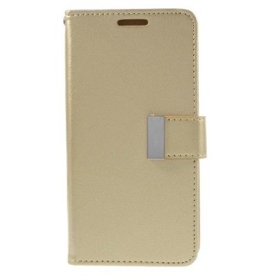 Mercury Rich Diary Plånboksfodral till Samsung Galaxy S7 - Guld