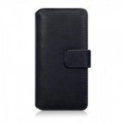 Plånboksfodral av äkta läder till Samsung Galaxy S7 - Svart