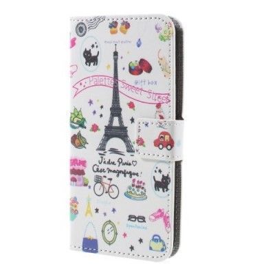 Plånboksfodral till Samsung Galaxy S7 - Eiffel Tower