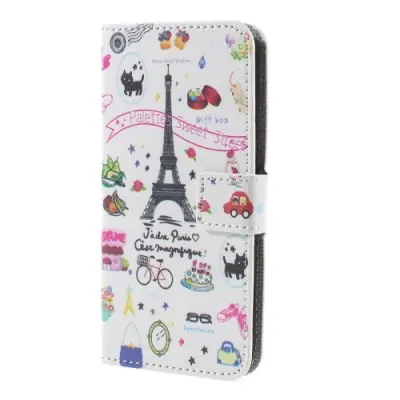 Plånboksfodral till Samsung Galaxy S7 - Eiffel Tower