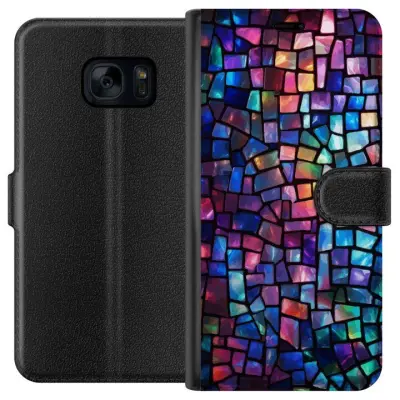 Plånboksfodral till Samsung Galaxy S7 med Disco