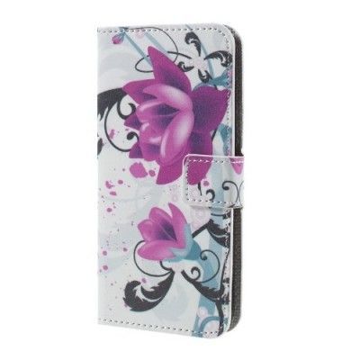 Plånboksfodral till Samsung Galaxy S7 - Red Flower