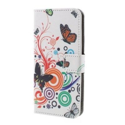 Plånboksfodral till Samsung Galaxy S7 - Three Butterflies