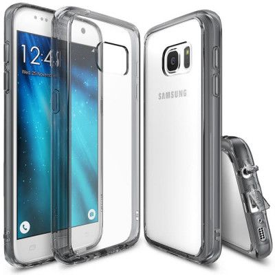 Ringke Fusion Shock Absorption Skal till Samsung Galaxy S7 - Grå