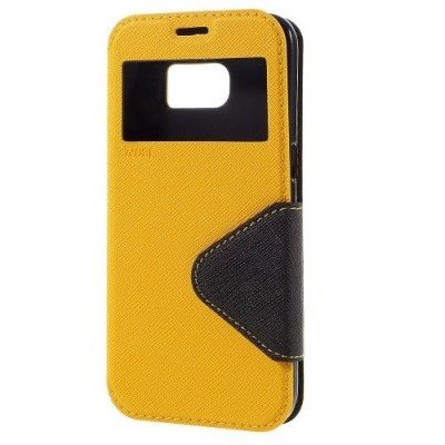 Roar Korea Diary Plånboksfodral till Samsung Galaxy S7 - Gul