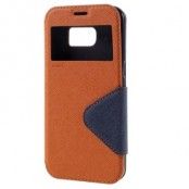 Roar Korea Diary Plånboksfodral till Samsung Galaxy S7 - Orange