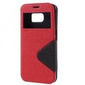 Roar Korea Diary Plånboksfodral till Samsung Galaxy S7 - Röd